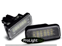 ECLAIRAGE DE PLAQUES LICENSE LED LIGHTS fits MERCEDES W211 W219 R171 W203 KOMBI (la paire) [eclcdt_tec_PRME01]