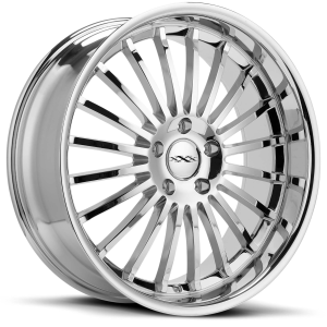 Jante alu XXX  59 Chrome [9.0x22] ET25 5x112