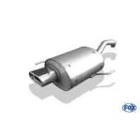 Silencieux arrière inox 1x135x80mm type 53 pour ALFA ROMEO 147