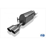 Silencieux arrière inox 2x80mm type 16 pour ALFA ROMEO MITO TYPE 955
