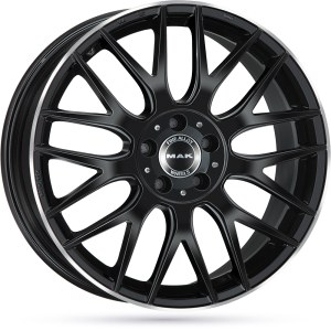 MAK<br>  ARROW [7,5 x 17] <br>NOIR BRILLANT BORD POLI ET36.0 -5x112-