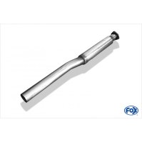 Silencieux avant inox pour AUDI 80/90 TYPE 81