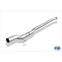 Tube de suppression de silencieux avant inox pour AUDI URQUATTRO