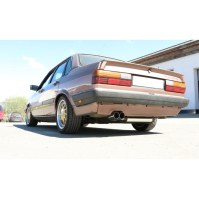 Silencieux arrière inox 2x76mm type 14 pour AUDI 80/90 QUATTRO TYPE 85