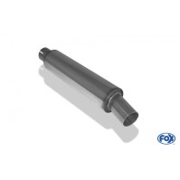 Silencieux avant inox pour AUDI 80/90 TYPE 89/B3