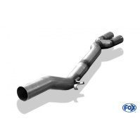 Tube de suppression de silencieux avant inox pour AUDI S2 QUATTRO TYPE 89/B3