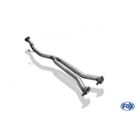 Tube de suppression de silencieux avant inox (1,9m) pour AUDI 80/90 QUATTRO TYPE 89/B3