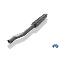 Silencieux avant inox pour AUDI 80 TYPE B4
