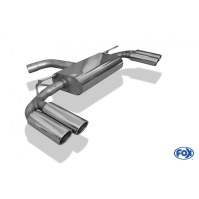 Silencieux arrière duplex inox 2x88x74mm type 32 pour AUDI A3 SPORTBACK TYPE 8V