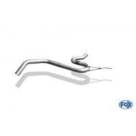 Tube de suppression de silencieux avant inox pour AUDI A4 TYPE B5