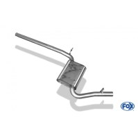 Silencieux avant inox pour AUDI A4 TYPE B6