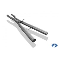 Tube de suppression de silencieux avant inox pour AUDI A4 QUATTRO TYPE B6