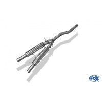 Silencieux avant inox pour AUDI A4 QUATTRO TYPE B7