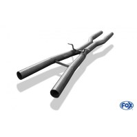 Tube de suppression de silencieux avant inox pour AUDI A4 QUATTRO TYPE B7