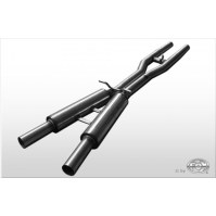Silencieux avant inox pour AUDI A4 QUATTRO TYPE B6