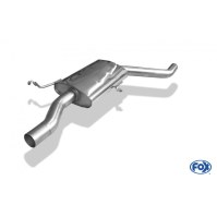 Silencieux avant inox pour AUDI 100 QUATTRO TYPE C3