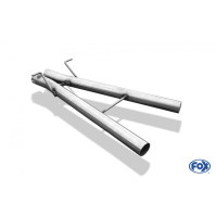 Tube de suppression de silencieux avant inox pour VOLKSWAGEN PASSAT TYPE 3B/3BG 4-MOTION