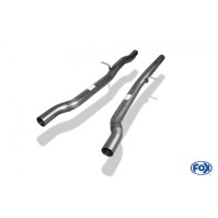 Tube de suppression de silencieux avant inox pour AUDI A6 QUATTRO TYPE 4F