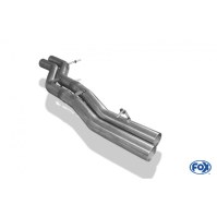 Tube de suppression de silencieux avant inox pour AUDI A8 TYPE 4H