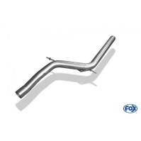 Tube de suppression de silencieux intermédiaire inox pour AUDI A4 QUATTRO TYPE B8