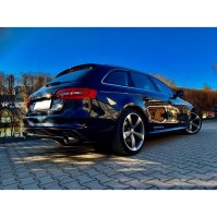 Silencieux arrière duplex inox 1x100mm type 25 pour AUDI S5 COUPE QUATTRO TYPE B8/8T