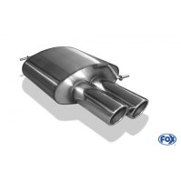 Silencieux arrière inox 2x90mm type 16 pour AUDI Q5 QUATTRO TYPE 8R