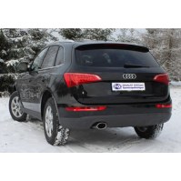 Silencieux arrière inox 1x140x90mm type 32 pour AUDI Q5 QUATTRO TYPE 8R