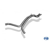 Tube de suppression de silencieux avant inox pour AUDI A6 TYPE 4G QUATTRO