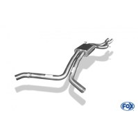 Silencieux avant inox pour AUDI A6 TYPE 4G QUATTRO