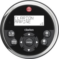 Télécommande marine étanche noire en acier inoxydable avec LCD	