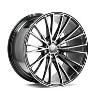 CDT Wheels CF2 BLACK&POLISHED