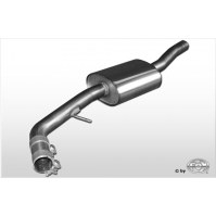 Silencieux avant inox pour BMW SERIE 1 120i TYPE E87