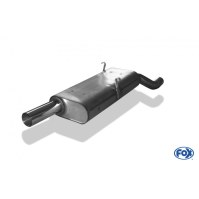 Silencieux arrière inox 1x70mm type 10 pour BMW SERIE 3 318is TYPE E30