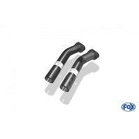 Tube de connexion sortie catalyseurs inox pour BMW 320/323/328 TYPE E46 DE 1998 A 2000
