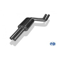 Silencieux avant inox pour BMW 320/323/325/328/330 TYPE E46