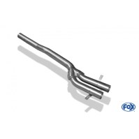 Tube de suppression de silencieux intermédiaire inox pour BMW 325Ti COMPACT TYPE E46