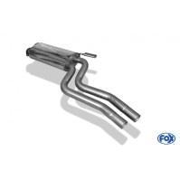 Silencieux avant inox pour BMW 525i TYPE E34