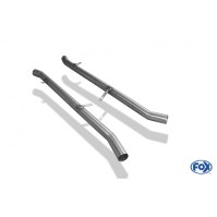 Tube de suppression de silencieux avant inox pour BMW 730i/735i/740i TYPE E38
