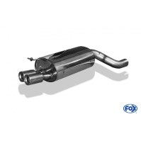 Silencieux arrière inox 2x90mm type 13 pour BMW 735i/745i TYPE E65