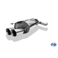Silencieux arrière inox 2x90mm type 25 pour BMW 735i/745i TYPE E65