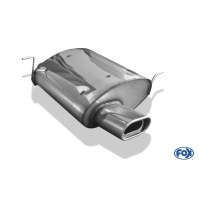 Silencieux arrière inox 1x135x80mm type 53 pour BMW Z3 TYPE E36 ROADSTER