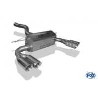 Silencieux arrière duplex inox 2x80mm type 25 pour BMW 435i TYPE F32/33/36 PACK-M