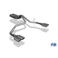 Silencieux arrière duplex inox 2x115x85mm type 32 pour CADILLAC ESCALADE