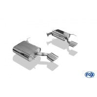 Silencieux arrière duplex inox 1x115x85mm type 33 pour CHEVROLET CAPTIVA TYPE KLAC
