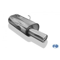 Silencieux arrière inox 1x90mm type 13 pour PEUGEOT 106 I/II