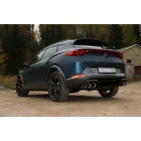 Catback complet avec silencieux arrière duplex (avec 2 valves électronique) inox 2x100mm type 25 pour CUPRA FORMENTOR 4x4