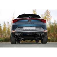 Catback complet avec silencieux arrière duplex (avec 2 valves électronique) inox 2x106x71mm type 32 pour CUPRA FORMENTOR 4x4