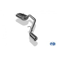 Silencieux arrière inox 1x90mm type 13 pour DAIHATSU TERIOS J2 4x4