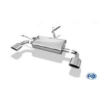 Silencieux arrière duplex inox 1x115x85mm type 32 pour DACIA DUSTER 4x4 FACELIFT