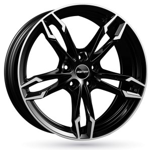 GMP<br>  DEA [8 x 18] <br>NOIR FACE POLIE ET30.0 -5x120-